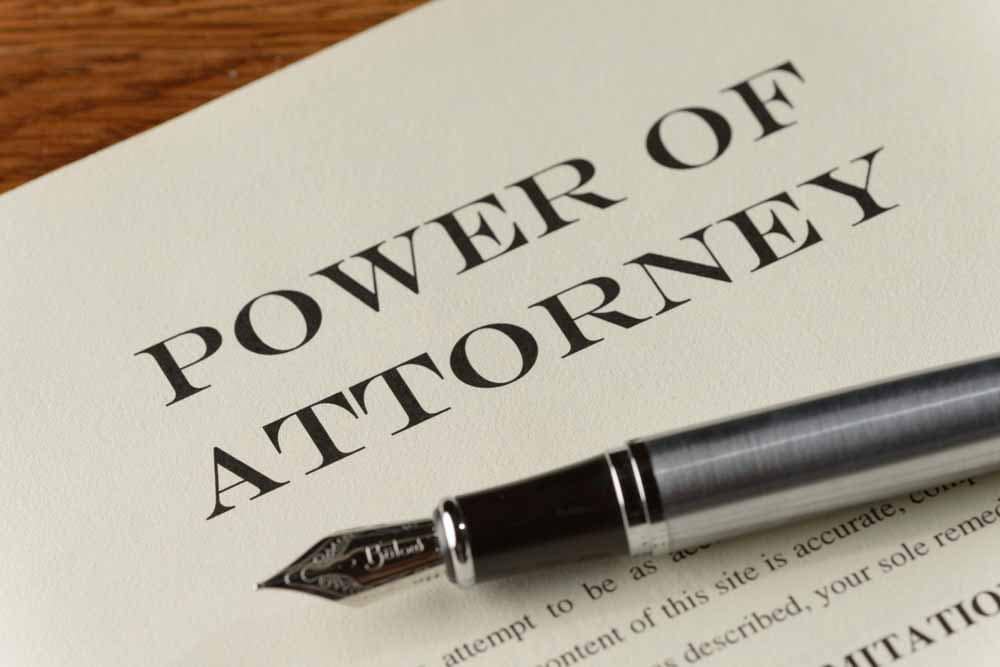 Power or Attorney docuement